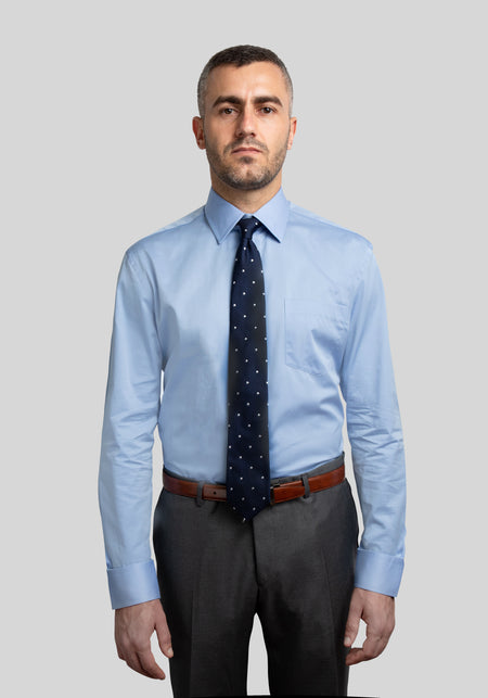 Lilac Tailored Fit Dress Shirt