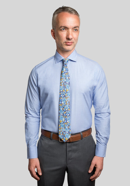 French Blue Tailored Fit Dress Shirt