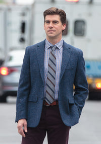 Frank Stella Harris Tweed Solid Sport Coat - Frank Stella Clothiers