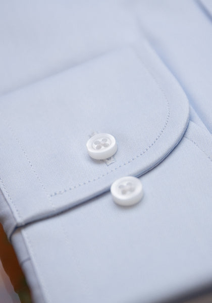 Frank Stella Light Blue Slim Fit Dress Shirt - Frank Stella Clothiers