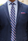 Frank Stella Navy Linen Suit - Frank Stella Clothiers